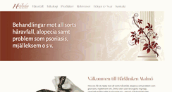 Desktop Screenshot of harklinikenmalmo.com